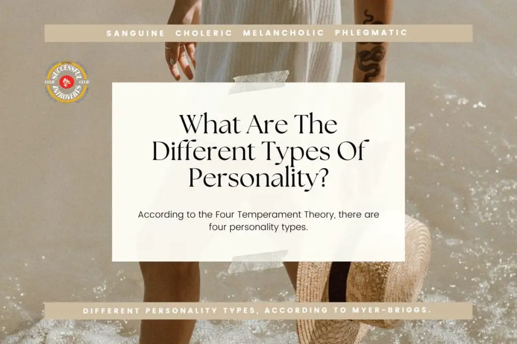 banner that says different types of personality